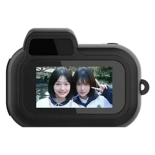 Mini camera video recorder compact portable device for HD video recording and long battery life