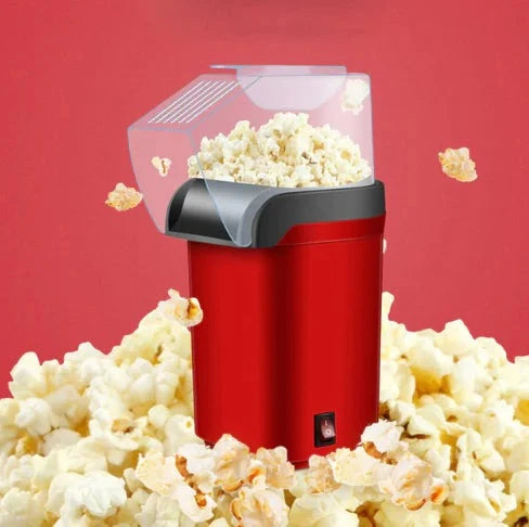 Electric hot air type household popcorn machine