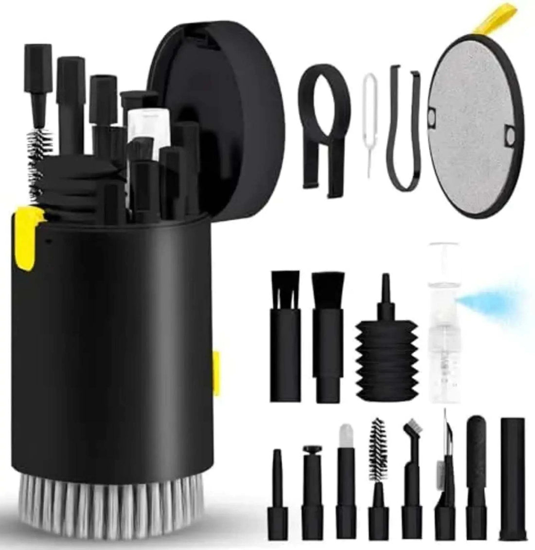Keyboard cleaning kit with precision tools for laptops, phones, tablets, and cameras
