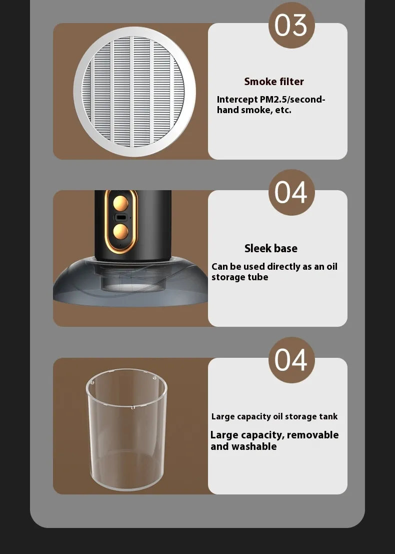 Portable Desktop Exhaust Fan