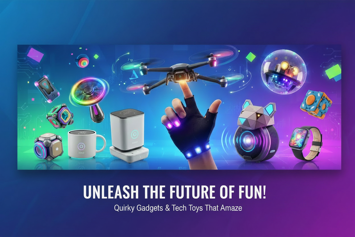 novelty gadgets banner